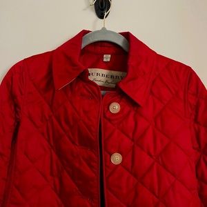 Burberry quilted jacket